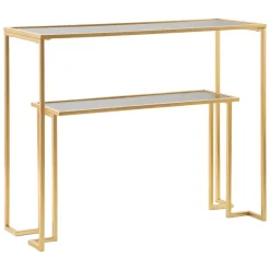 Consolle > Dmora Consolle 100x35x80h cm - Jackson Oro