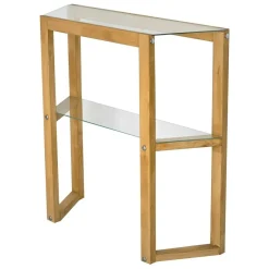 Consolle 85x31x85h cm quercia - Barga
