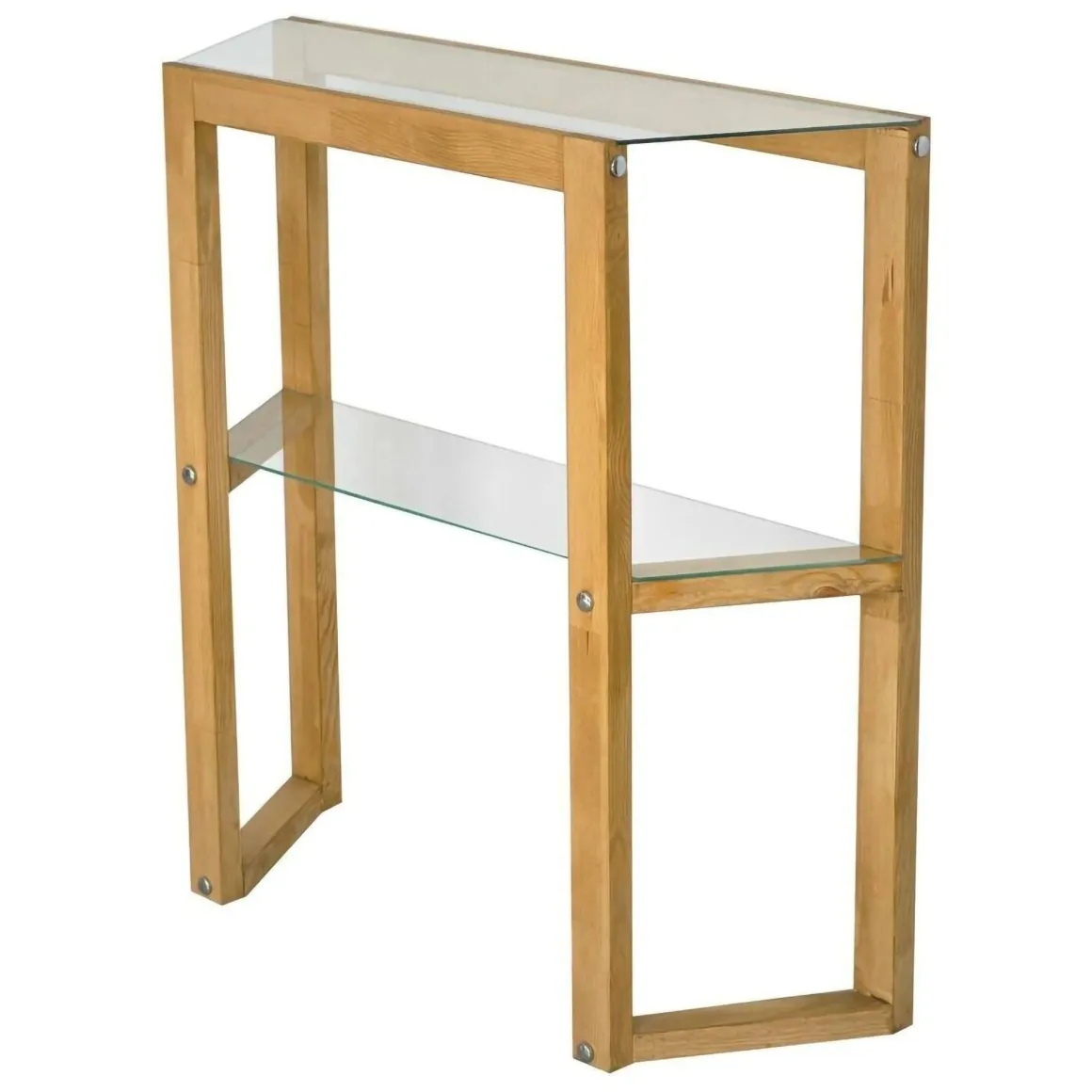 Consolle 85x31x85h cm quercia - Barga