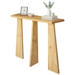 Consolle 100x28x83h cm quercia - TomoeGozen