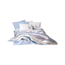 Copripiumino singolo Helena, 220x155 cm, Blu