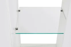 Cucina|Salotto > Dmora Credenza Aba, 180x40h80 cm, lucido Bianco