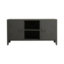 Credenza ardesia 120x40x73h cm 2 ante - Friddi