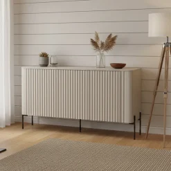 Credenza beige 150x39x80h cm 3 ante - Susegana