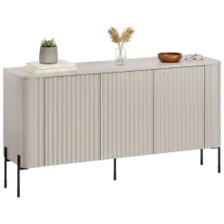 Credenza beige 150x39x80h cm 3 ante - Susegana
