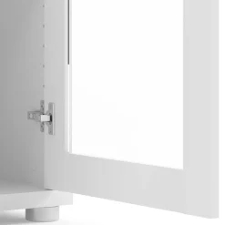 Credenza bianca 89x40x113h cm 2 ante - Ampezzo
