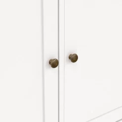 Credenza bianca 143x46x91h cm 3 ante e 3 cassetti - Asola