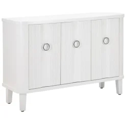 Credenza bianca 120x40x84h cm 3 ante - Lewis