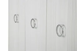 Credenza bianca 120x40x84h cm 3 ante - Lewis