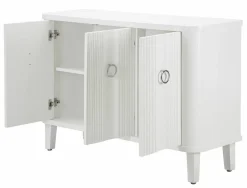 Credenza bianca 120x40x84h cm 3 ante - Lewis