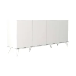 Credenza bianca 180x45x80h cm 4 ante - Paine