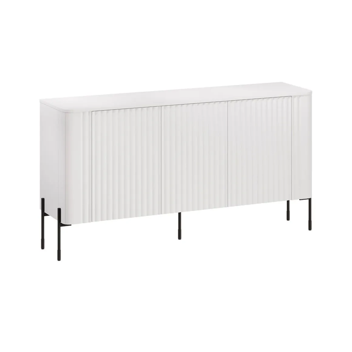 Credenza bianca 150x39x80h cm 3 ante - Susegana