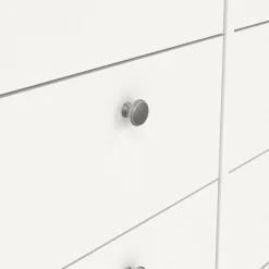 Credenza bianca 159x38x79h cm 8 cassetti - Kovsova