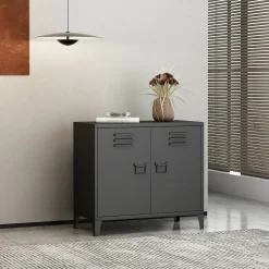 Credenza Conco, 80x40 h73 cm, Ardesia