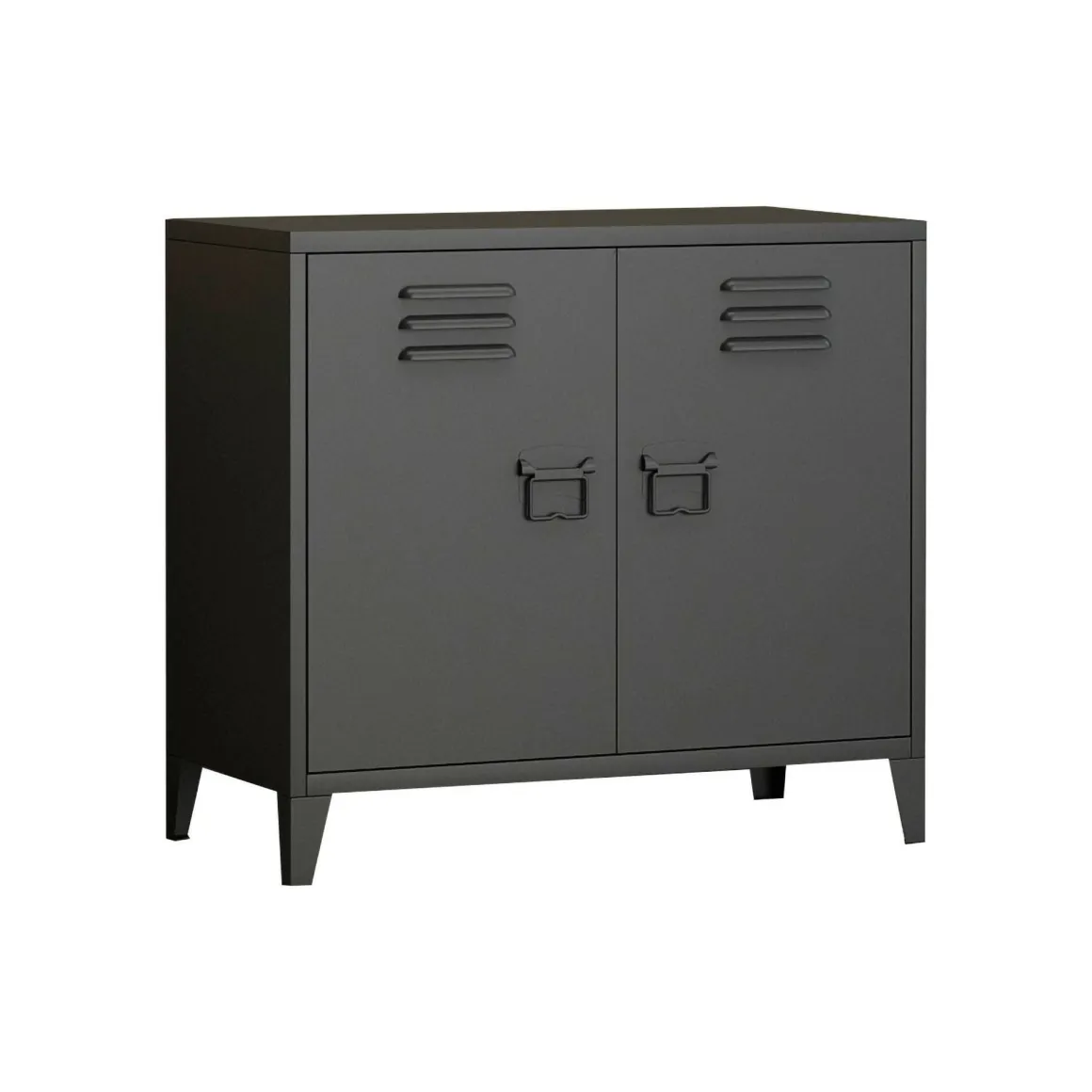 Credenza Conco, 80x40 h73 cm, Ardesia