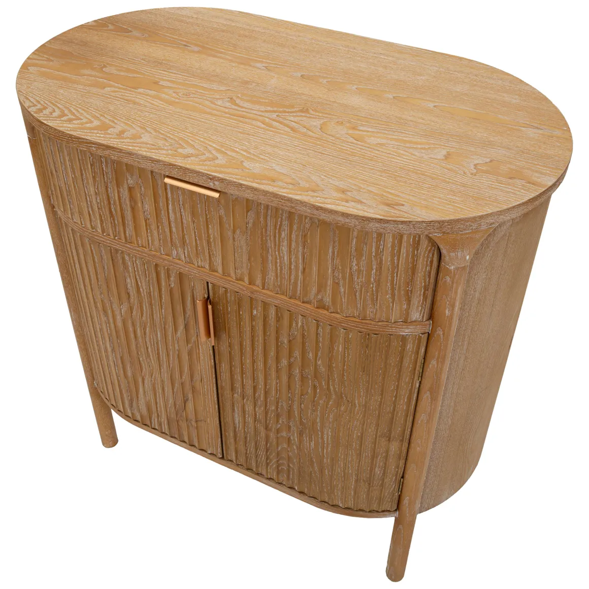 Credenza Marrone Ciliegio un Cassetto un Ripiano 81x46x82h cm, Apertura Battente, Scorrevole - Falomo