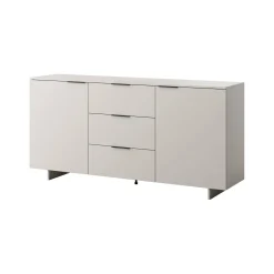 Madie|Credenze > Dmora Credenza Neive, 180x42 h90 cm, Beige Beige Cashmere