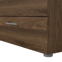 Credenza noce 140x40x81h cm 8 cassetti - Urduja