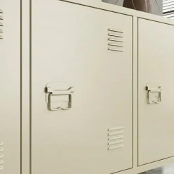 Credenza panna 120x40x73h cm 3 ante - Cocullo