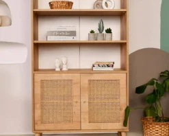 Credenza quercia 90x40x110h cm 2 ante - Skopje
