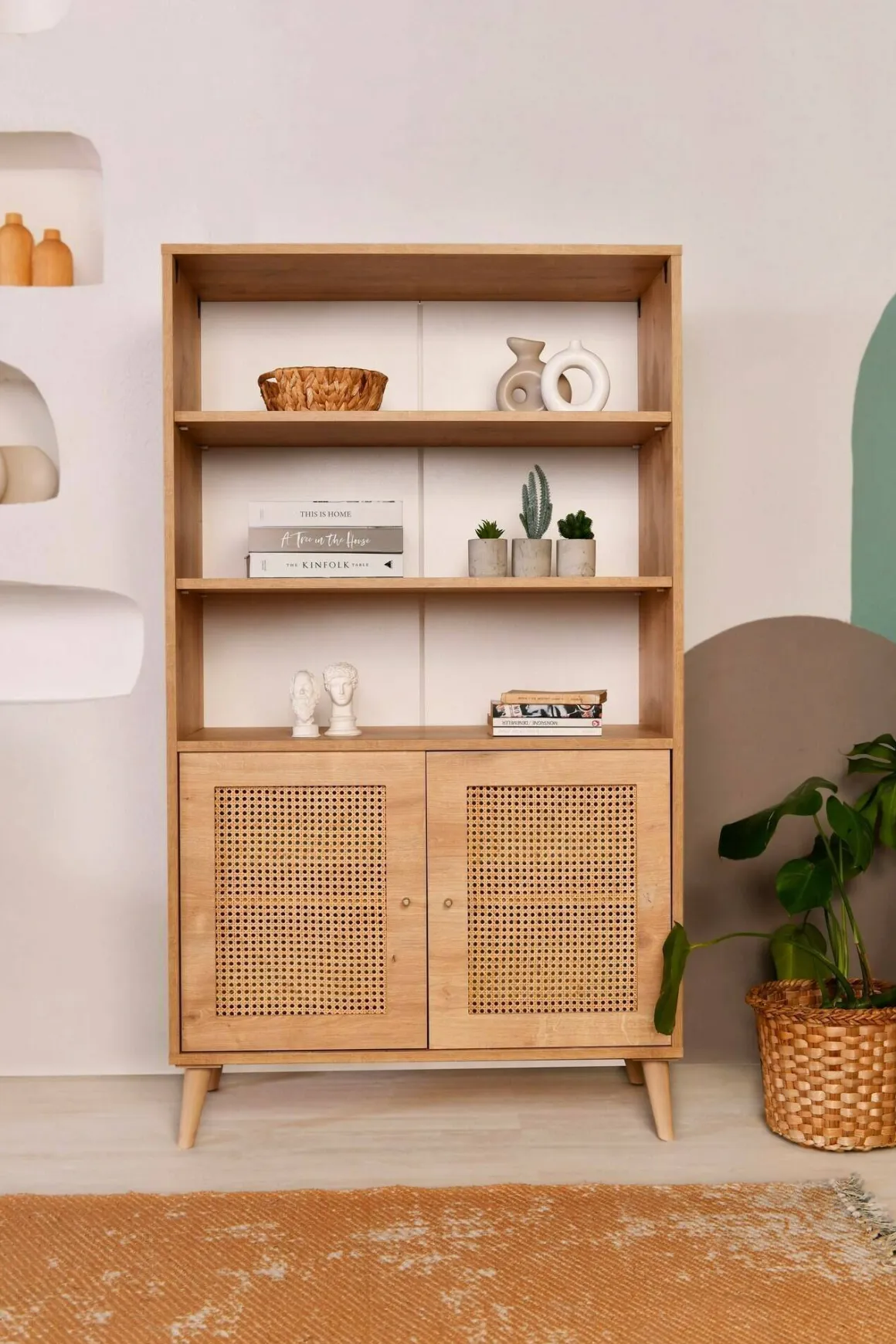 Credenza quercia 90x40x110h cm 2 ante - Skopje