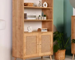 Credenza quercia 90x40x110h cm 2 ante - Skopje