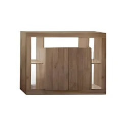 Credenza rovere 134x42x102h cm 2 ante - Angelie