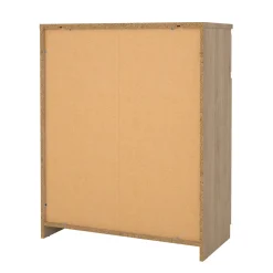 Credenza rovere 80x40x100h cm 2 ante e 1 cassetto - Genziana