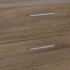 Credenza rovere 140x40x81h cm 8 cassetti - Phethai