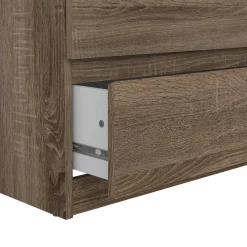 Credenza rovere 153x50x68h cm 6 cassetti - Joyce
