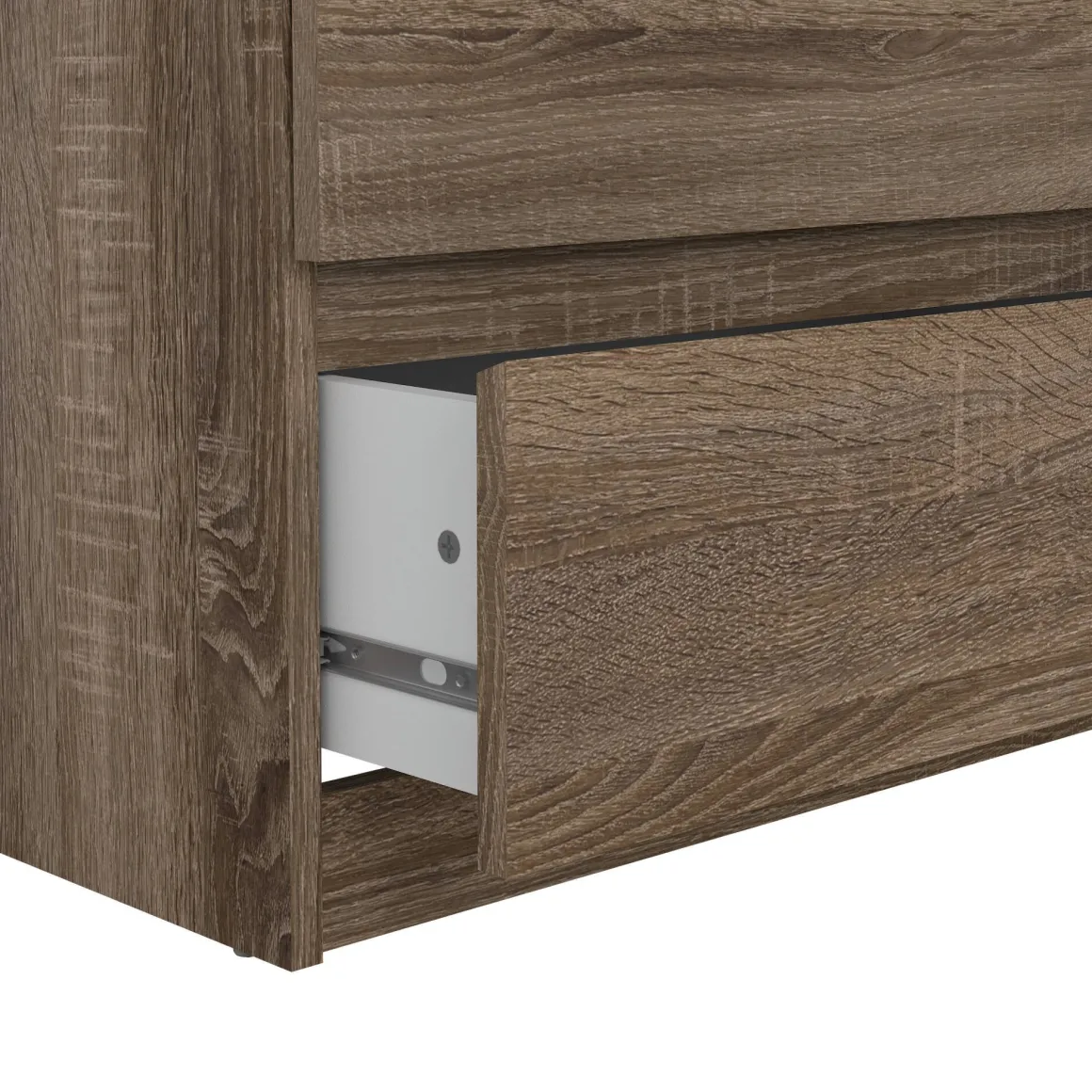 Credenza rovere 153x50x68h cm 6 cassetti - Joyce