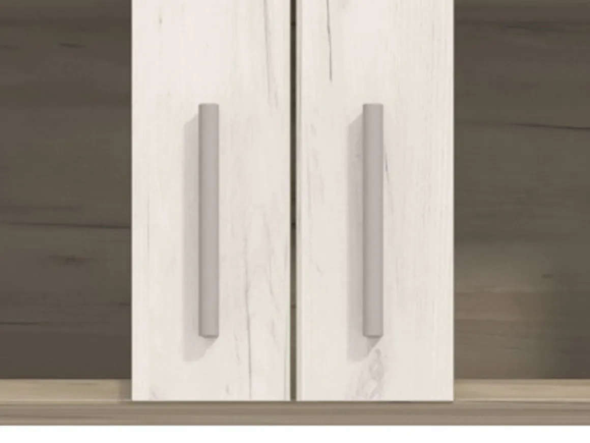 Cucina Beige Marrone Rovere un Cassetto 4 Ripiani, 8 Ante - Interamna