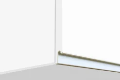 Cucine|Cucina > Dmora Cucina Bianco Lucido Grigio Ardesia un Cassetto 19 Ripiani, Modulabile Made in Italy - Attiko Grigio Ardesia, Bianco Lucido
