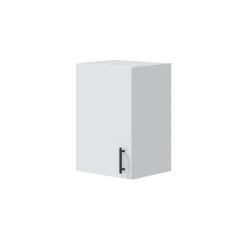 Cucina Bianco Marrone Rovere 4 Cassetti 5 Ripiani, Apertura Battente, Scorrevole - Moriantha