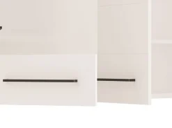 Cucina Bianco Marrone Rovere un Cassetto 10 Ripiani, 8 Ante - Colombo