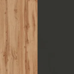 Cucina Grigio Ardesia Marrone Rovere un Cassetto 13 Ripiani, 5 Ante Made in Italy - Fonti