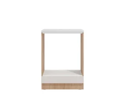 Mobili Dispensa > Dmora Dispensa da Cucina Beige Marrone Rovere Nodi un Ripiano 2 Ante 60x30x57h cm, 2 Vani - Volvera Marrone, Beige Rovere Nodi