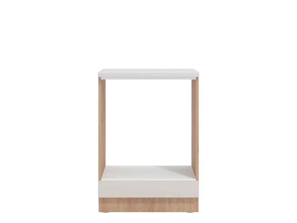 Mobili Dispensa > Dmora Dispensa da Cucina Beige Marrone Rovere Nodi un Ripiano 2 Ante 60x30x57h cm, 2 Vani - Volvera Marrone, Beige Rovere Nodi