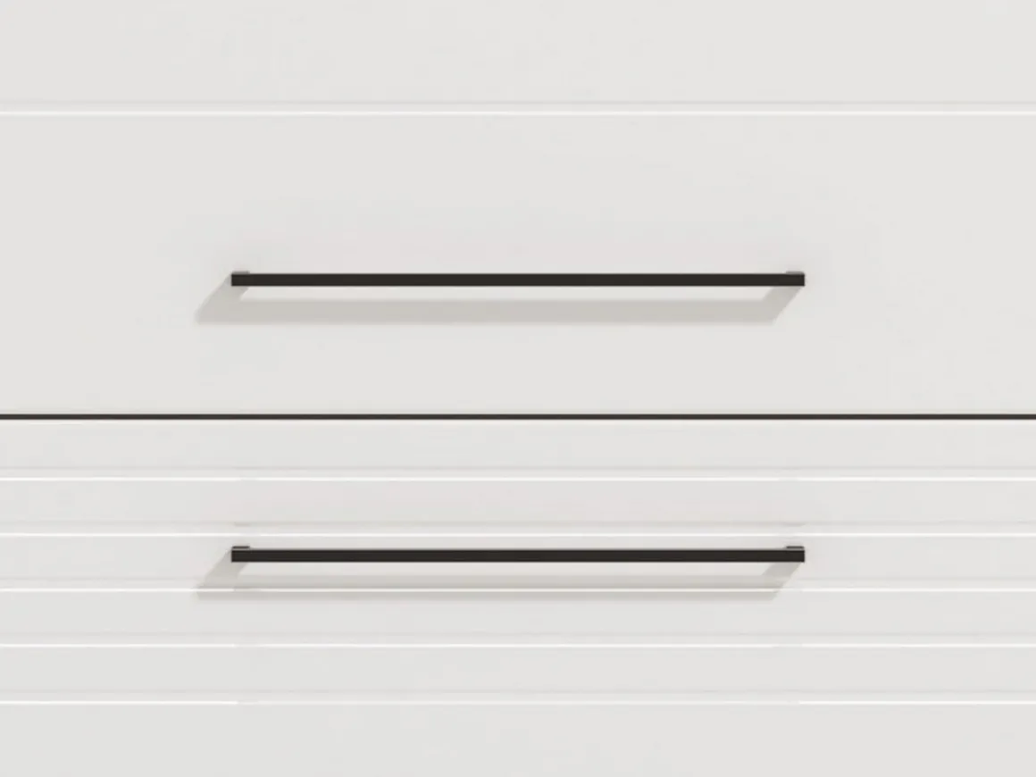 Mobili Dispensa > Dmora Dispensa da Cucina Bianco Grigio un Cassetto 2 Ripiani 55x60x82h cm, Apertura Scorrevole - Moiolaaa Grigio, Bianco