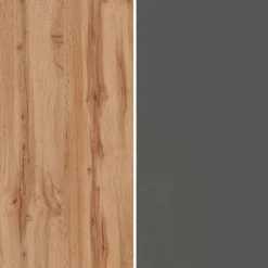 Dispensa multiuso 2 ante 30x165h cm antracite e rovere - Atrax