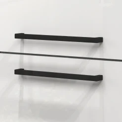 Dispensa multiuso 2 ante 30x165h cm bianco lucido e rovere - Atrax
