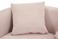 Divani Fissi 2 Posti > Dmora Divano classico 127x74x71h cm - Cappa Rosa