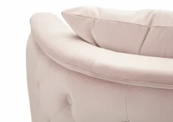 Divani Fissi 2 Posti > Dmora Divano classico 127x74x71h cm - Cappa Rosa