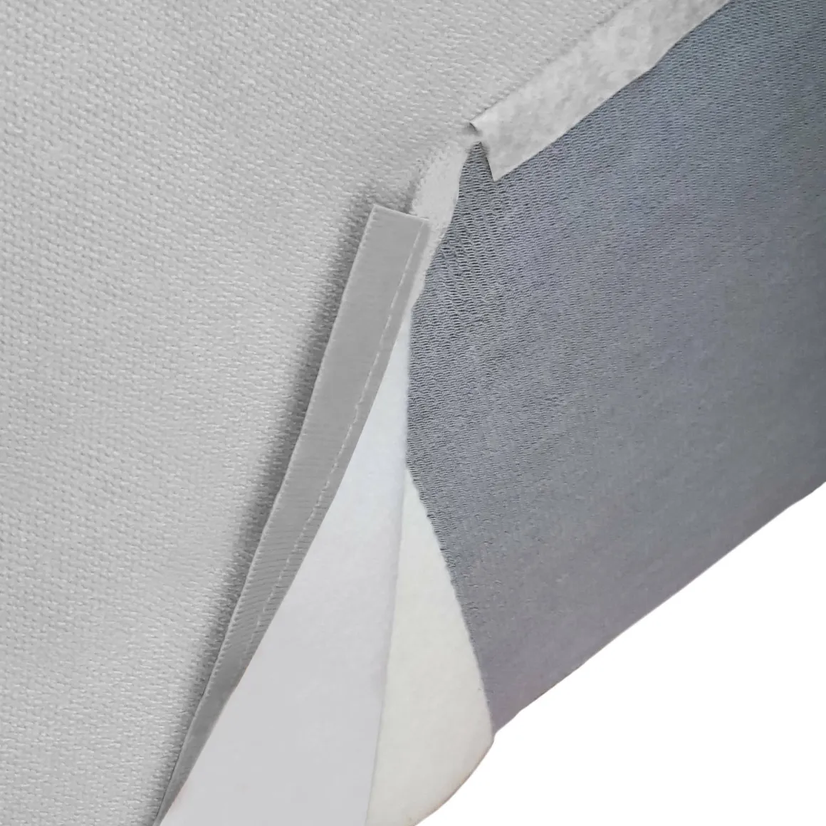 Divano con penisola grigio 300x170x70h cm - Ananas
