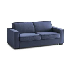 Divani Fissi 2 Posti|Salotto > Dmora Divano contenitore 160x95x90h cm - Aglientu Blu