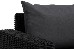 Divani Da Esterno > Dmora Divano da esterno Roberval, 141x68 h72 cm, Tortora Grigio Tortora