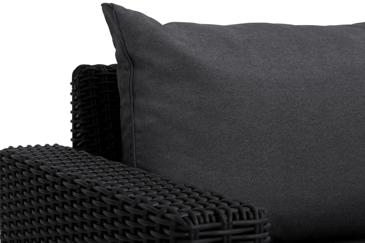 Divani Da Esterno > Dmora Divano da esterno Roberval, 141x68 h72 cm, Tortora Grigio Tortora