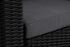 Divani Da Esterno > Dmora Divano da esterno Roberval, 141x68 h72 cm, Tortora Grigio Tortora