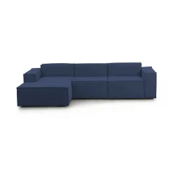Divano design blu 300x170x70h cm - Alganibra
