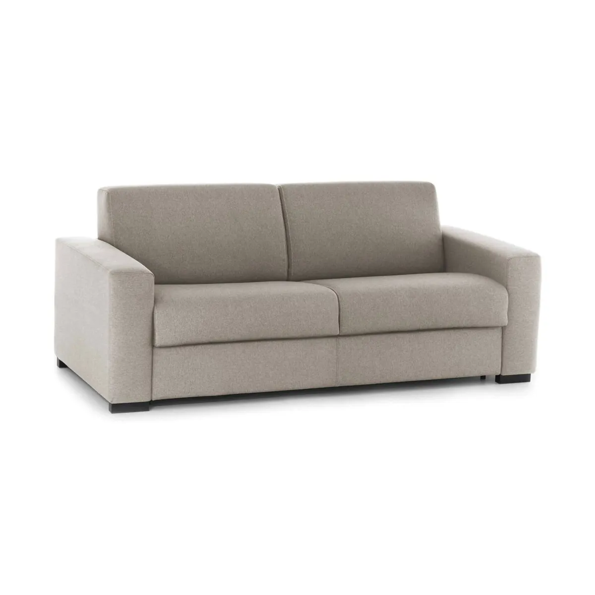 Divani Fissi 2 Posti|Salotto > Dmora Divano design tortora 200x95x90h cm - Azier Grigio Tortora